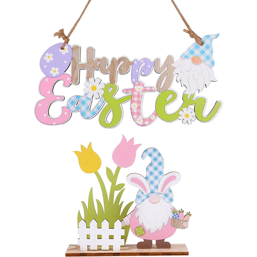 Easter Sign Hanging