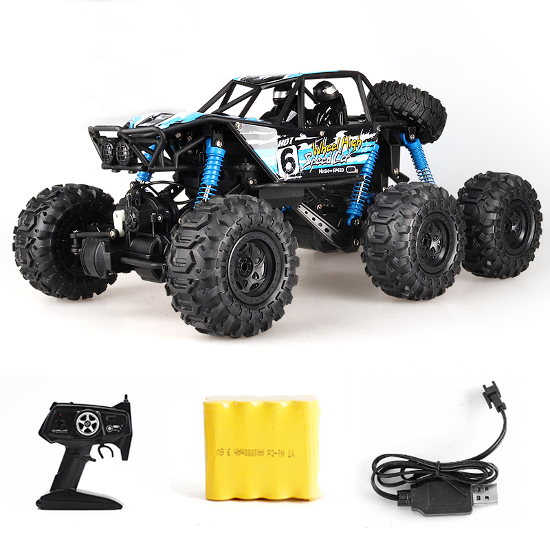 RC Waterproof Climbing Car 2.4G Scale 1:8 Remote Control Vehicle