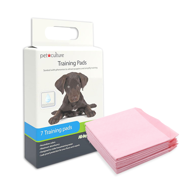 Pink Puppy Training Pad 60x60cm, 7 Pieces