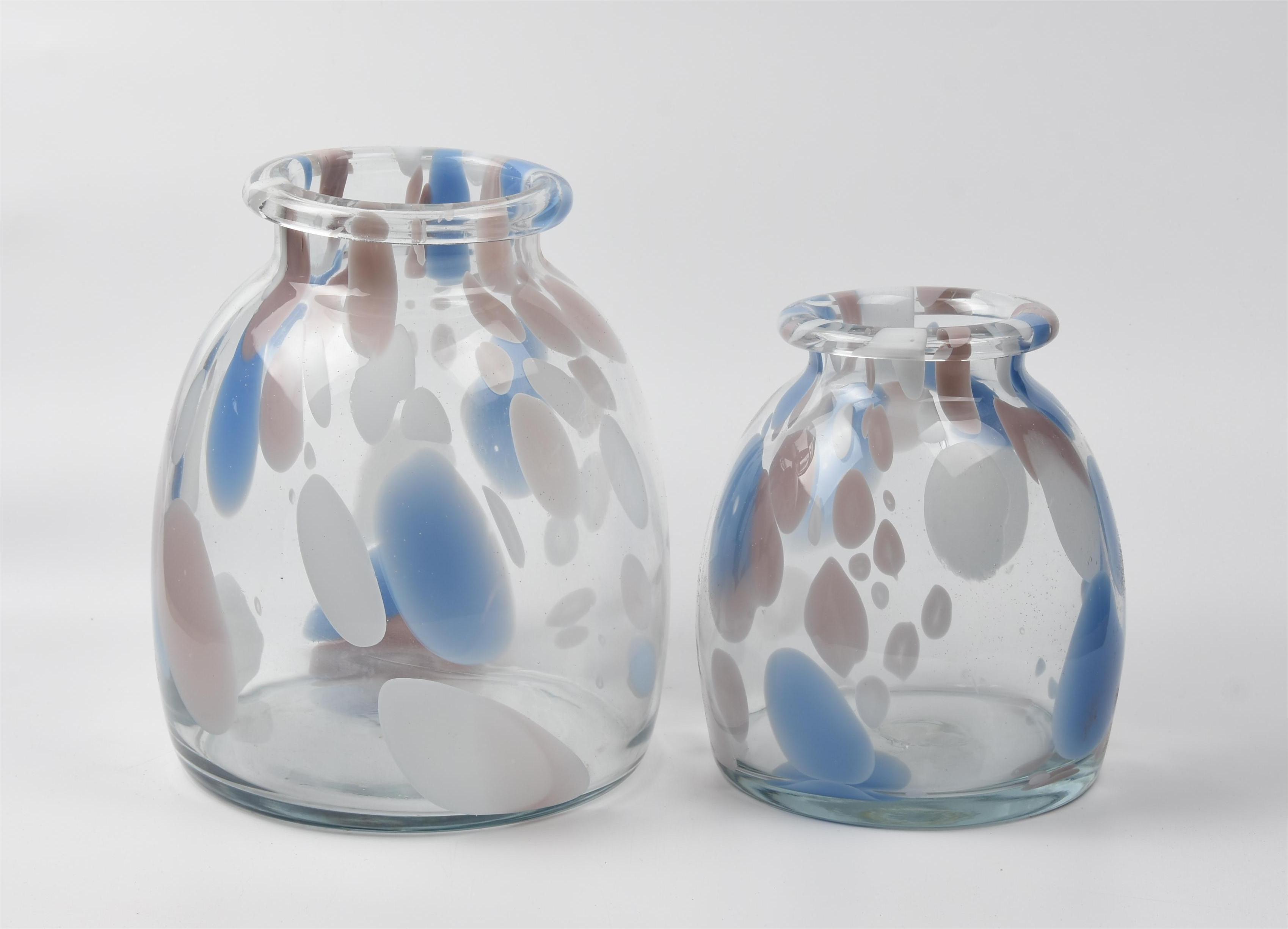 Color Glass Vase