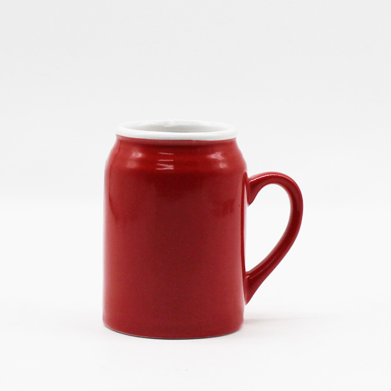Solid color ceramic milk mug