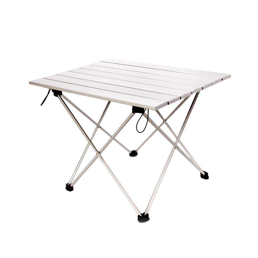 Folding aluminum table