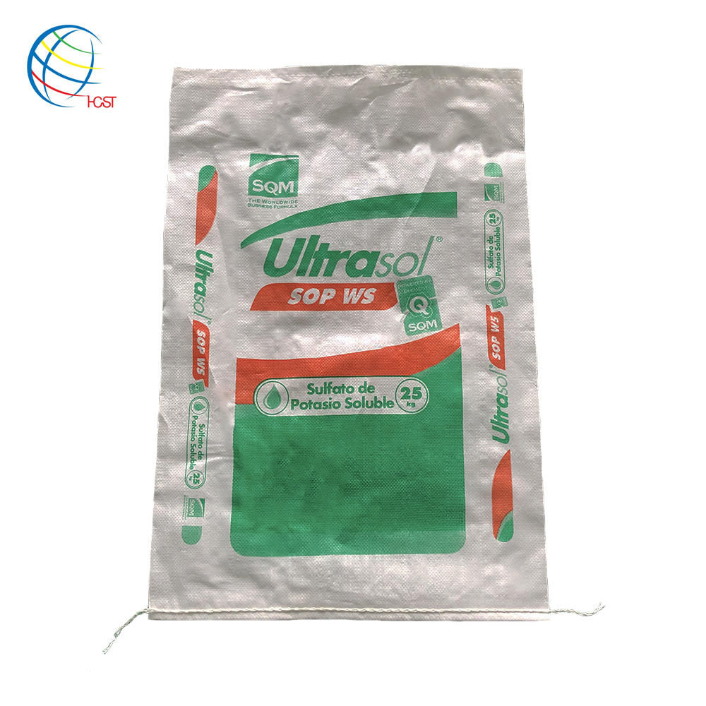25kg BOPP pp woven fertilizer bag sack