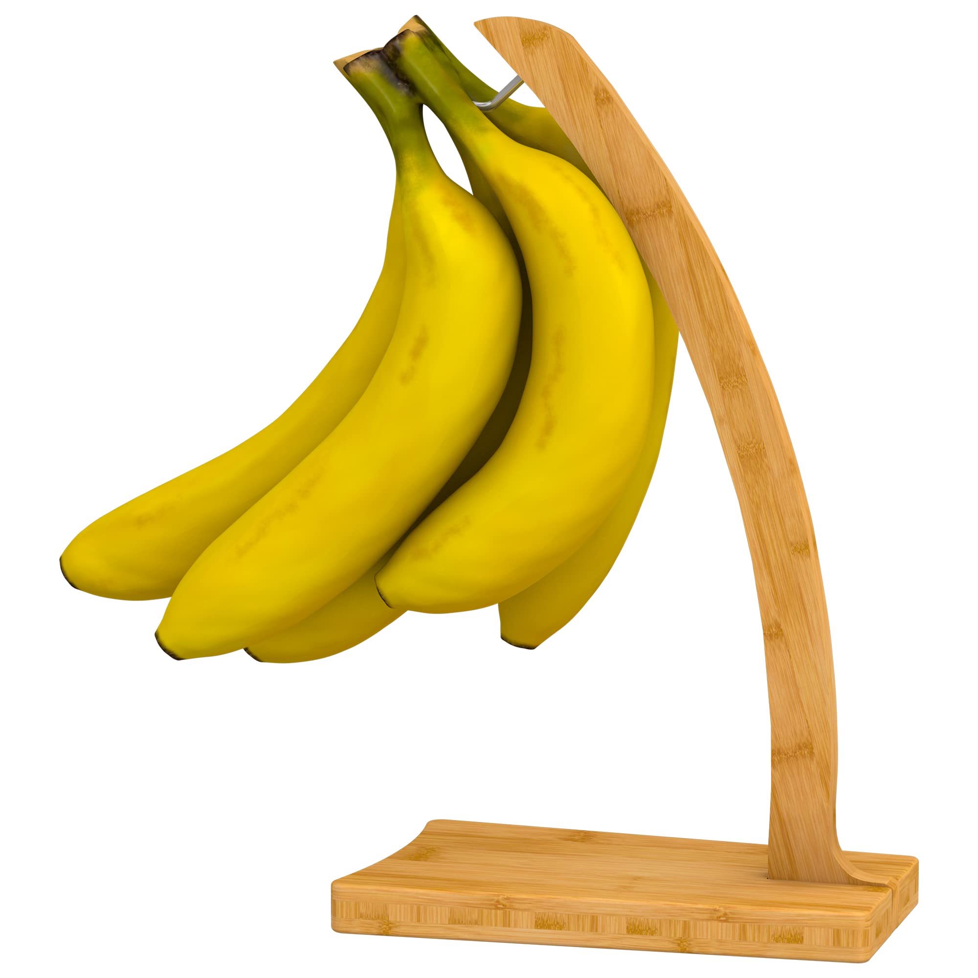 Banana Hook Bamboo Rack