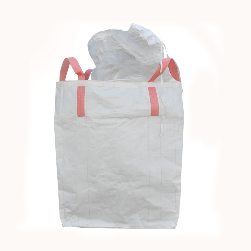 1000kg pp big ton bag with customized printing UV 1 ton jumbo bag