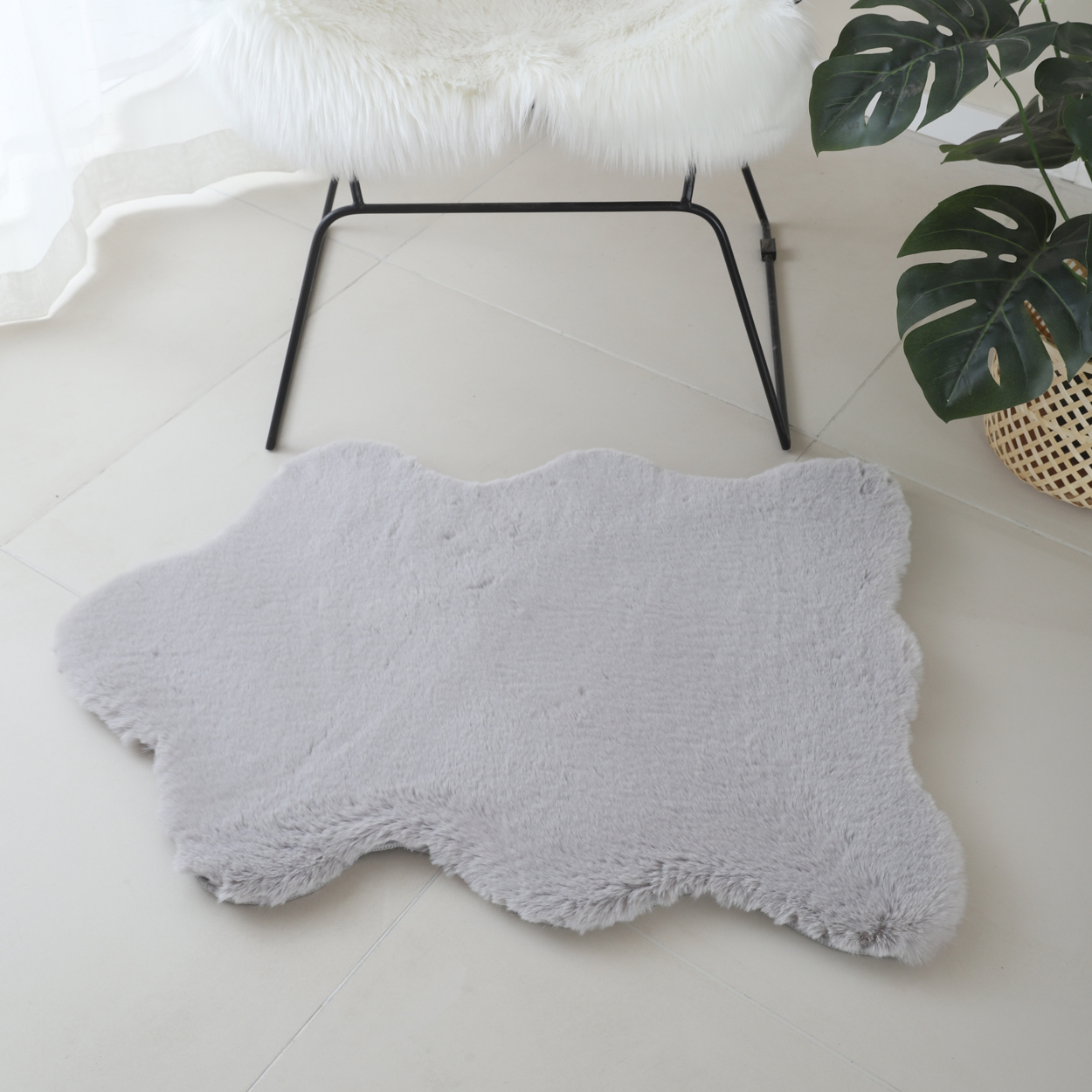 Faux Rabbit Fur Sheepskin