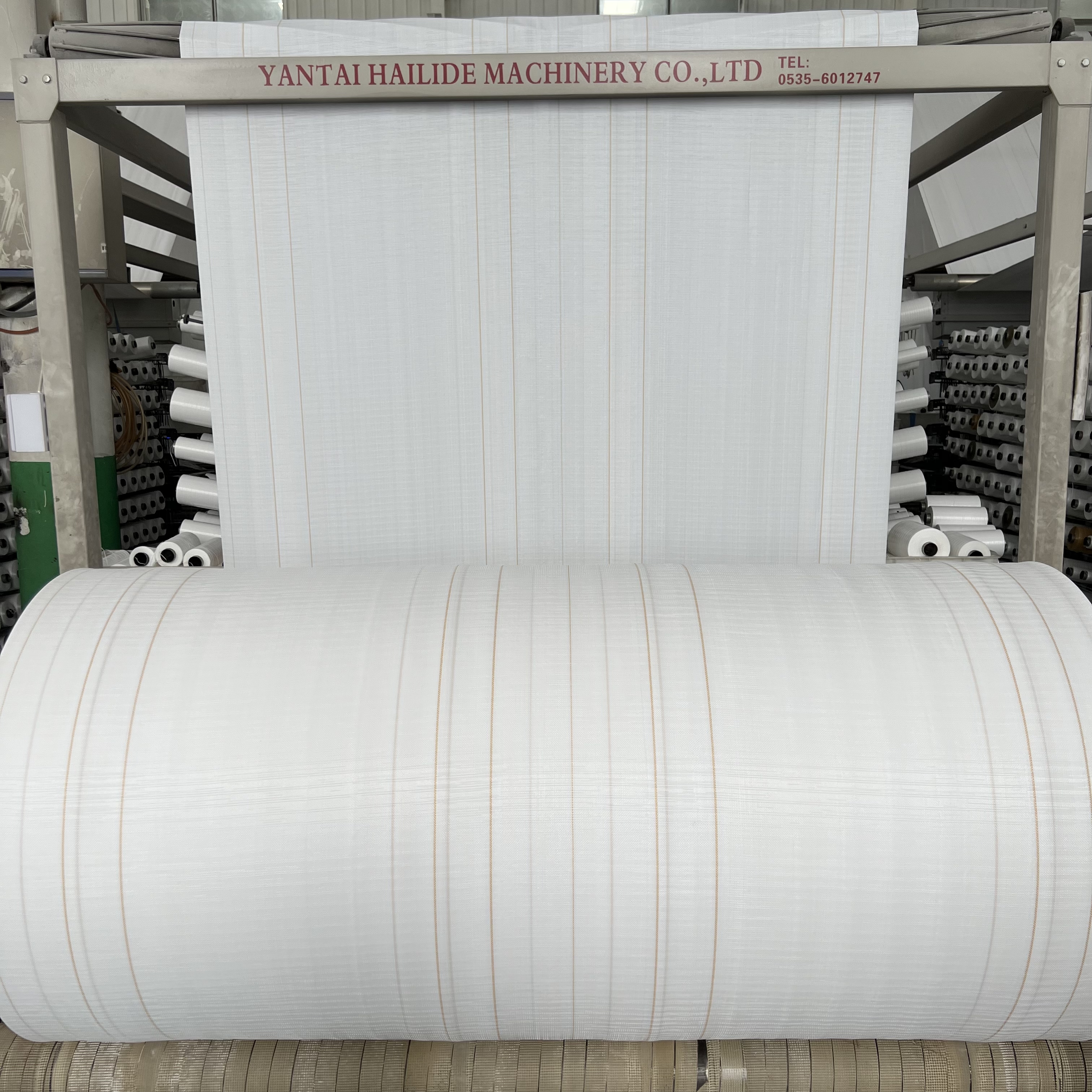 China factory PP woven fabric roll for making rice grain corn seed cereal bag
