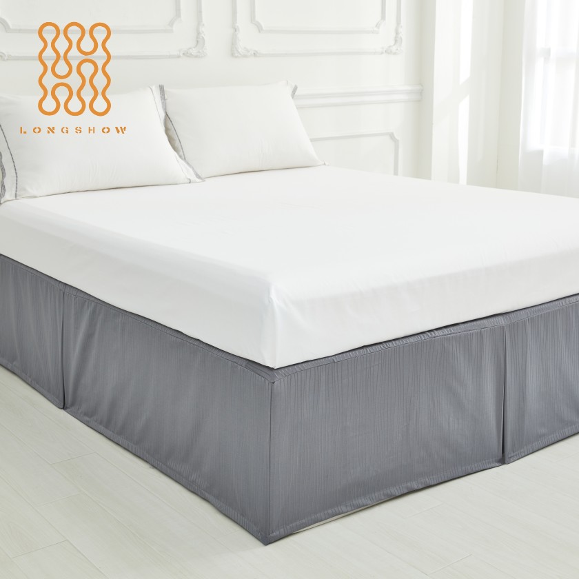 Hotel bed skirt