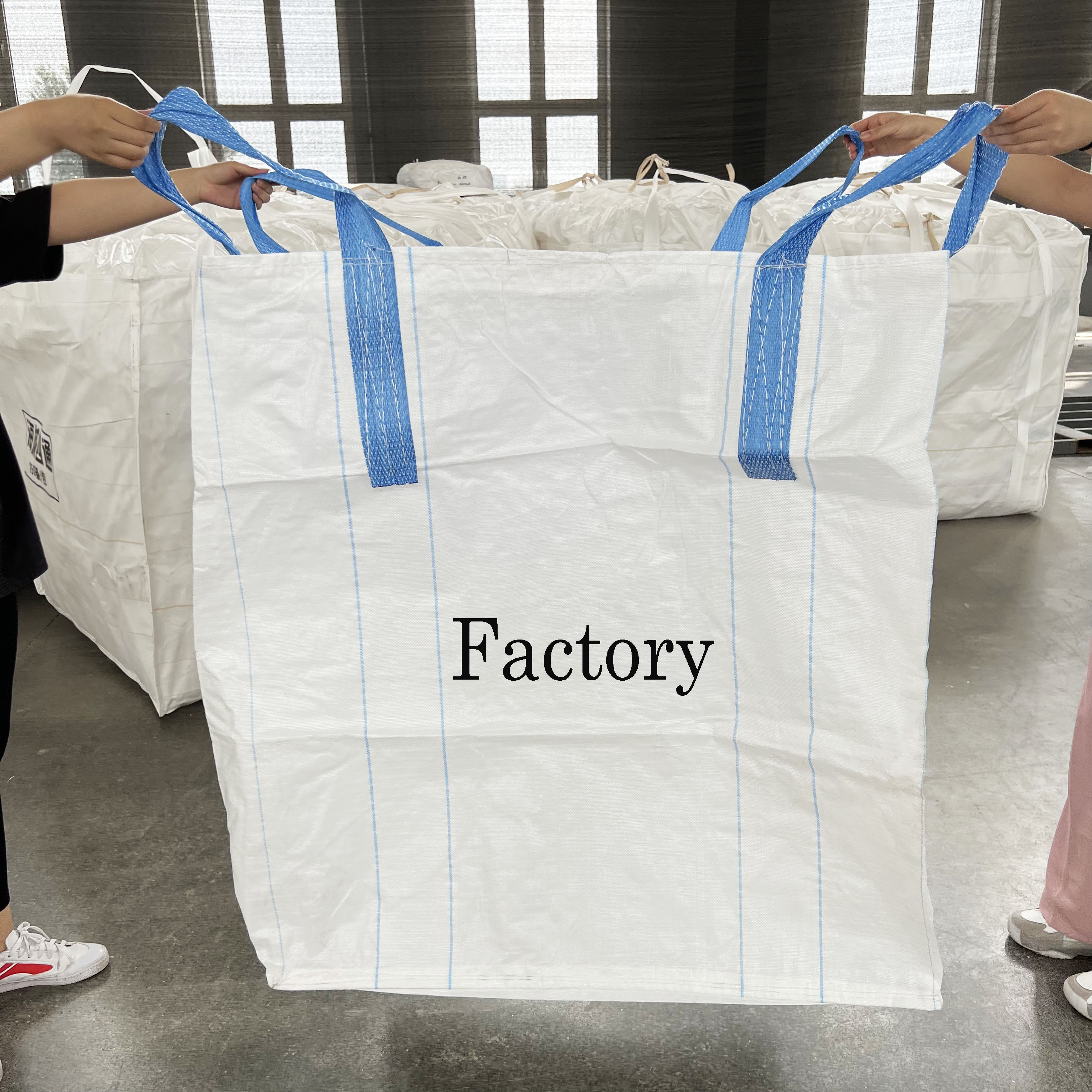 supplier PP woven bulk big ton bag / jumbo bag for packing stone, fish meal,sugar,cement,sand
