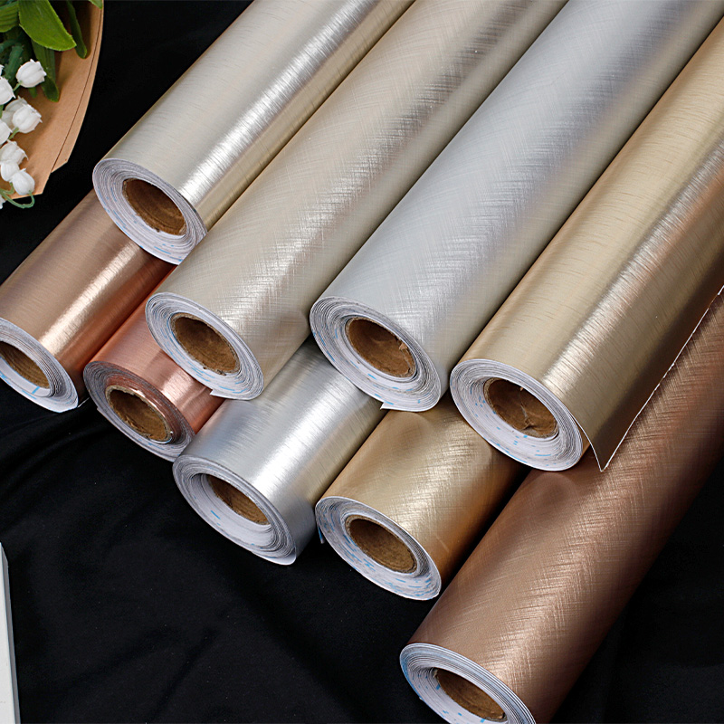 Luxrury Metal Film Peel off Furniture Decor Film