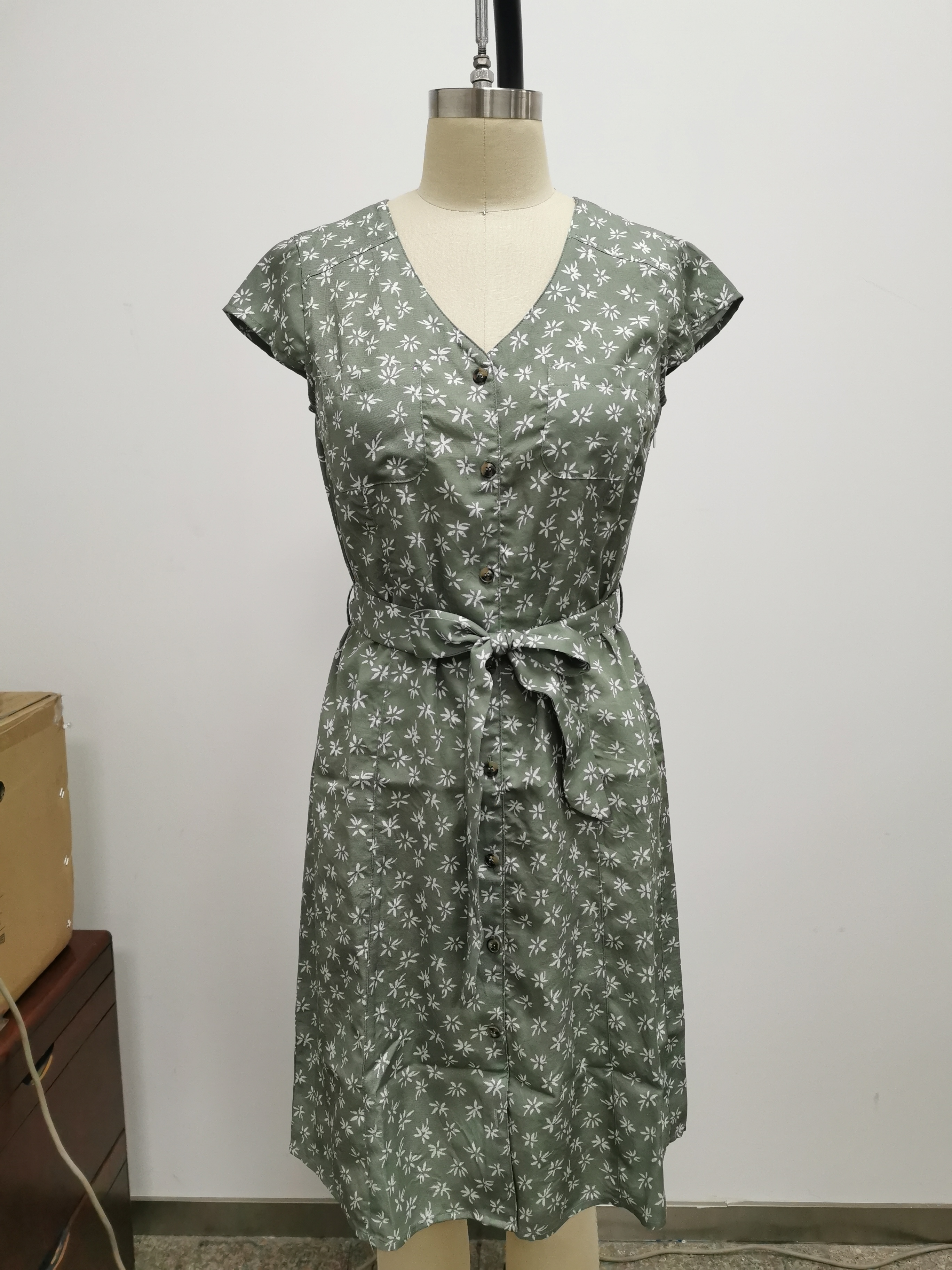 Tencel Printed Dress