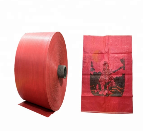 Virgin pp polypropylene woven bag 50kg with print