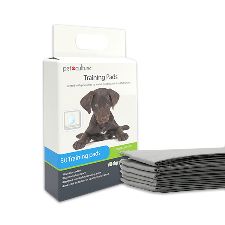 Black Puppy Training Pad 60x60cm-50CT
