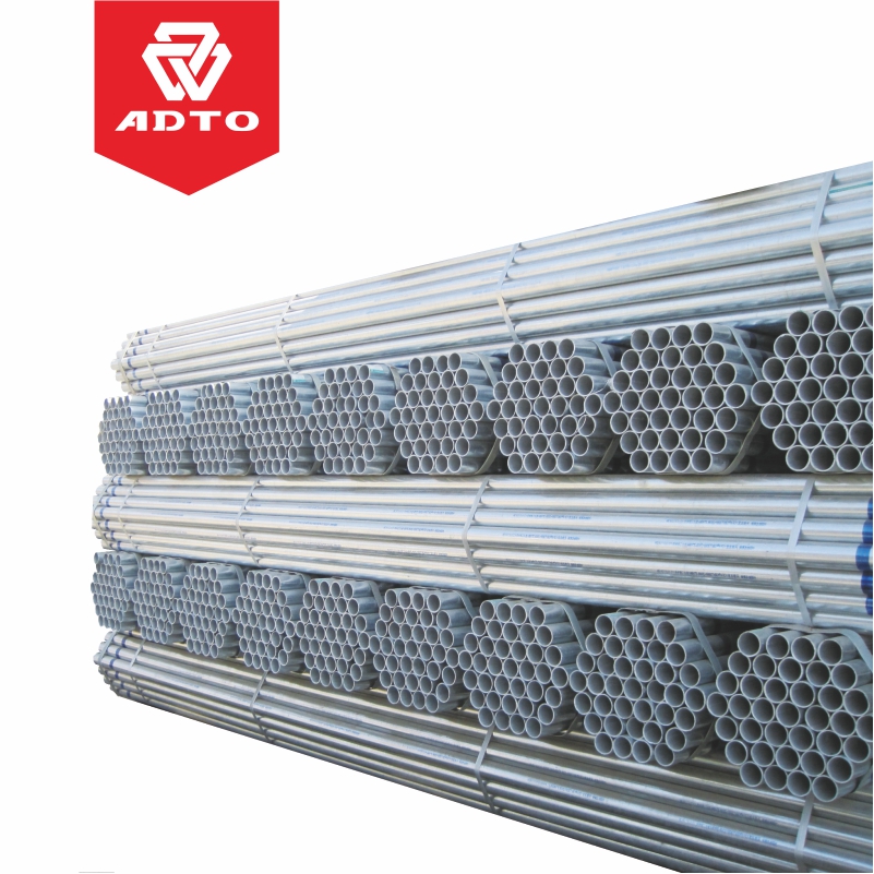 BS1139 En74 hot dipped galvanized scaffolding steel tube/steel pipe