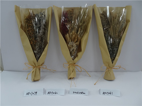 Dried Flowers In Bunch