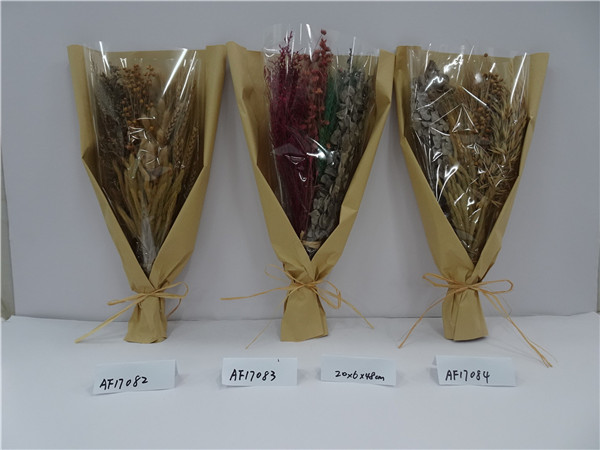 Dried Flowers In Bunch