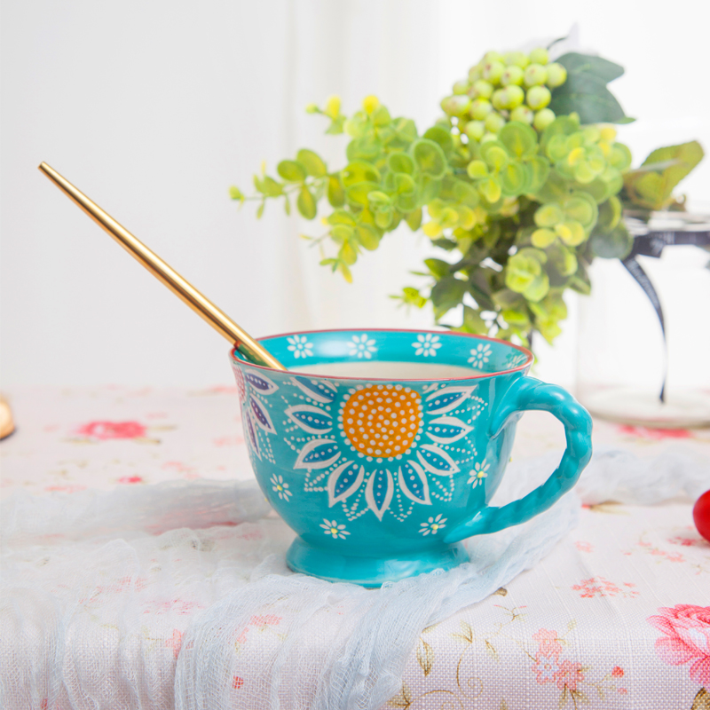 400ml ceramic milk mug,