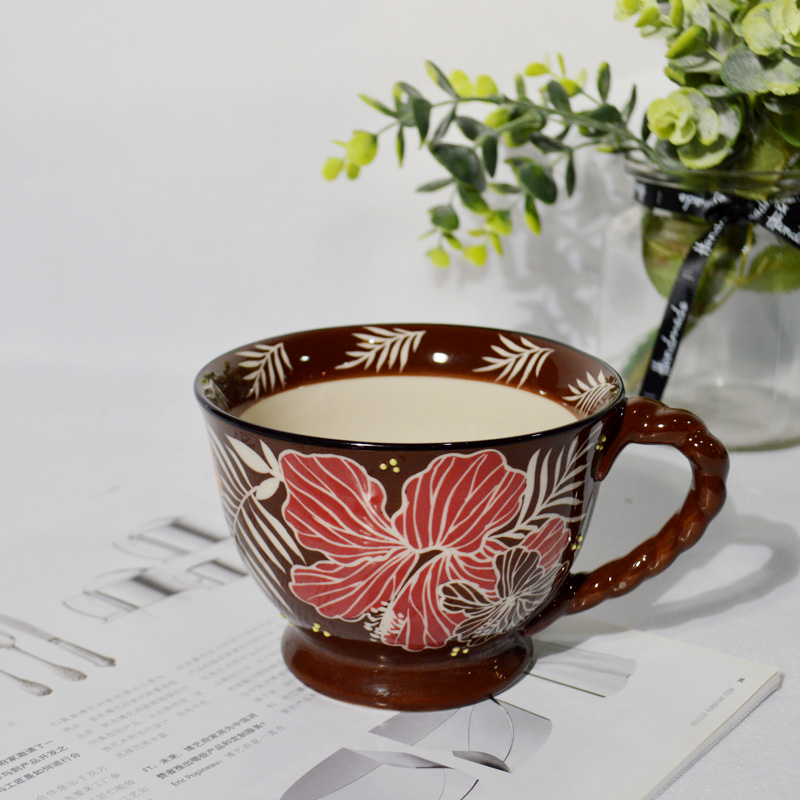 12oz stoneware cup,