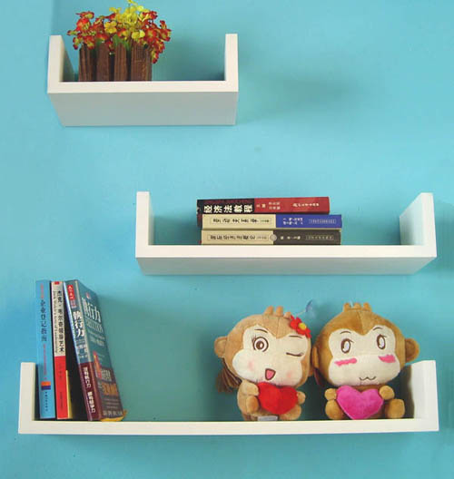Mountain shaped shelf