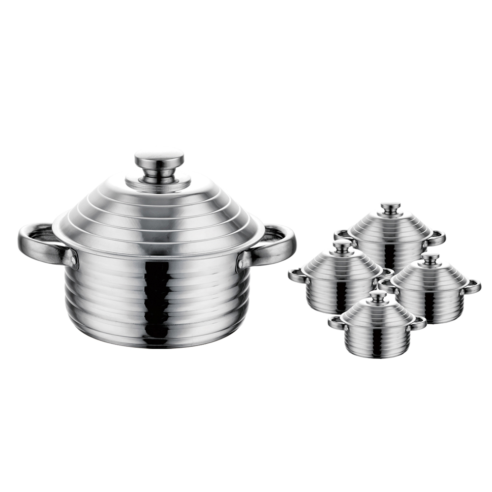 Stainless Steel Casserole Sets Cookware Sets