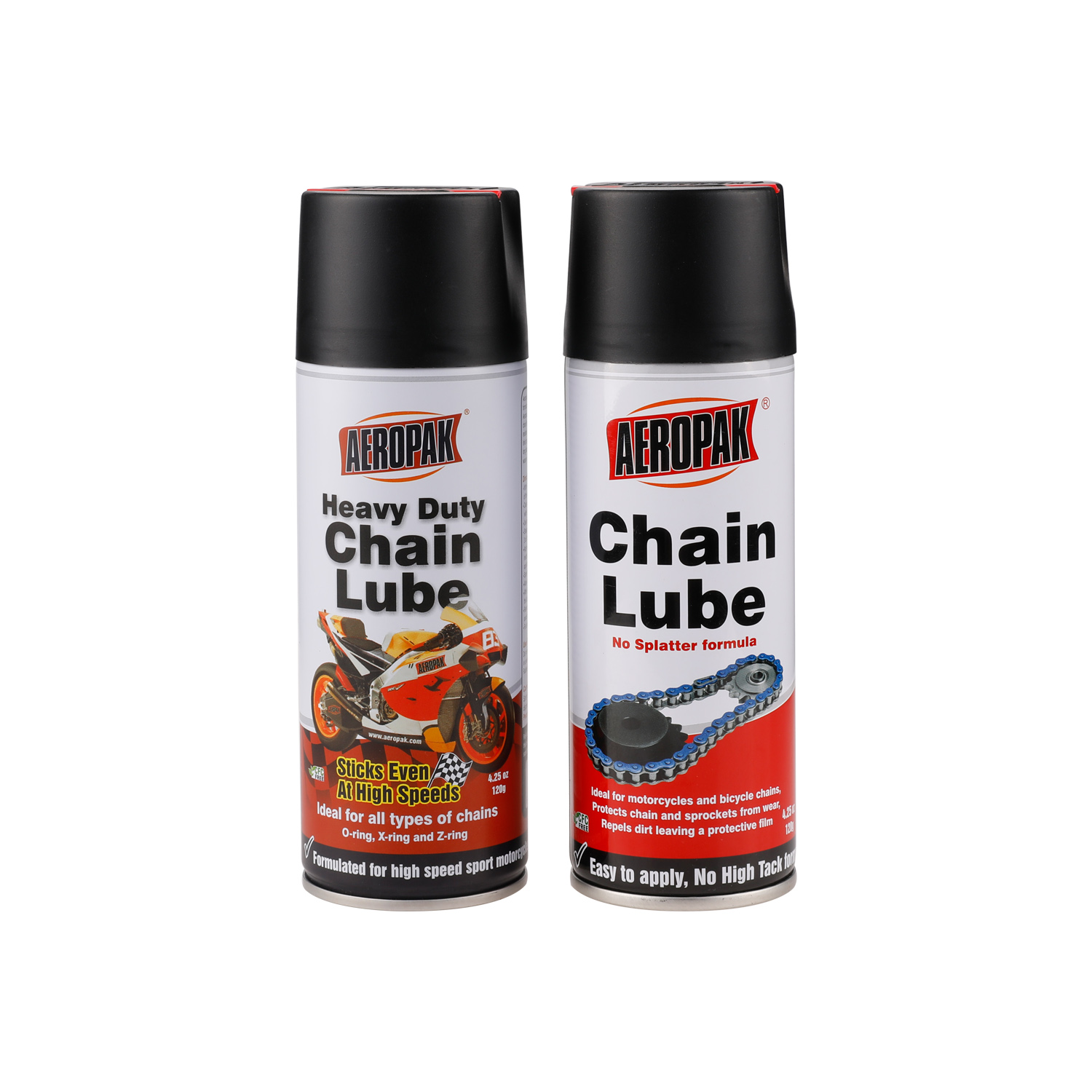Aeropak 200ml Aerosol Heavy Duty Chain Lube Lubricant Spray
