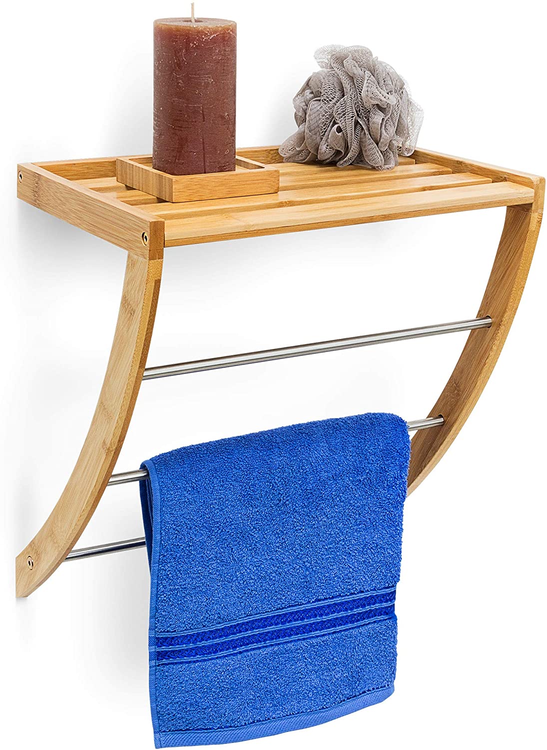 Bamboo Towel Rack