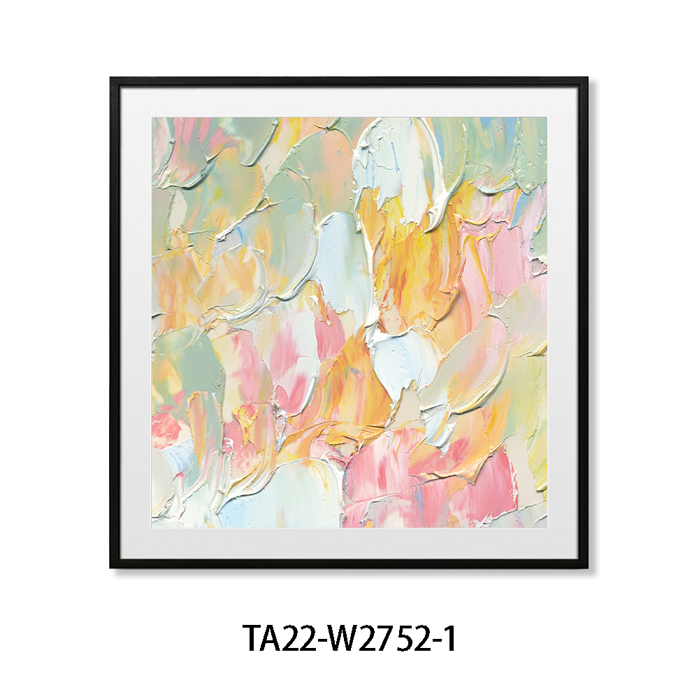 Modern minimalist living room decorative painting abstract hand-painted style oil painting