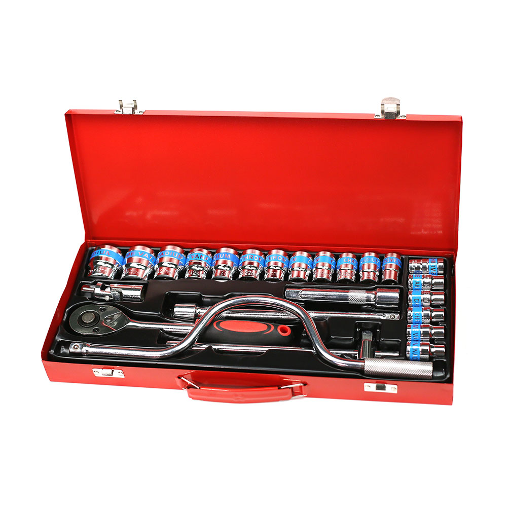 24pcs 1/2"DR socket wrench set