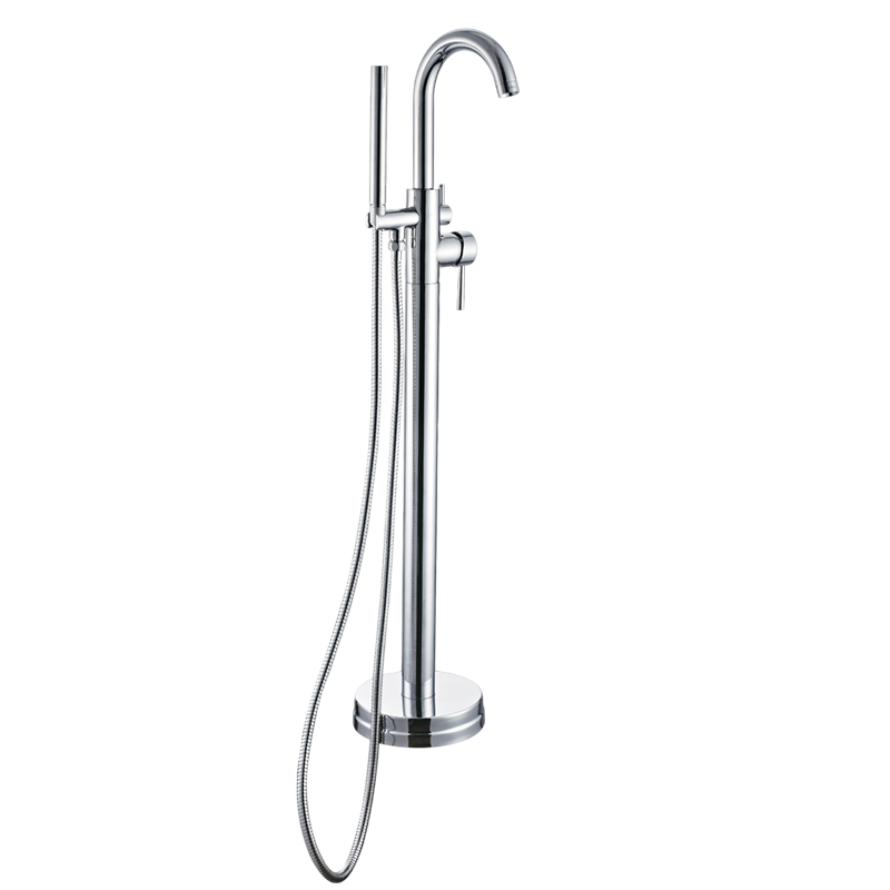 Free standing bath mixer
