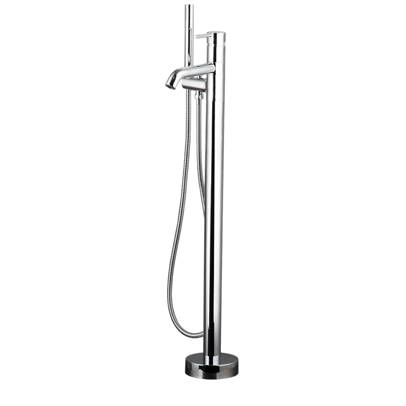 Free standing bath mixer