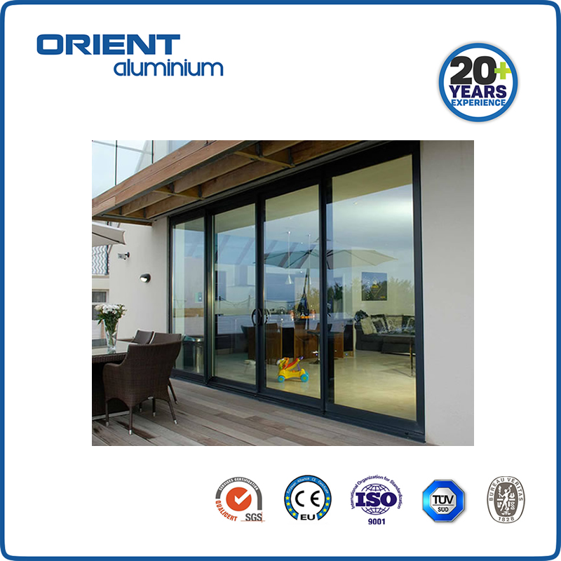 Customized Aluminum Doors and Windows With Various Surface Treatments