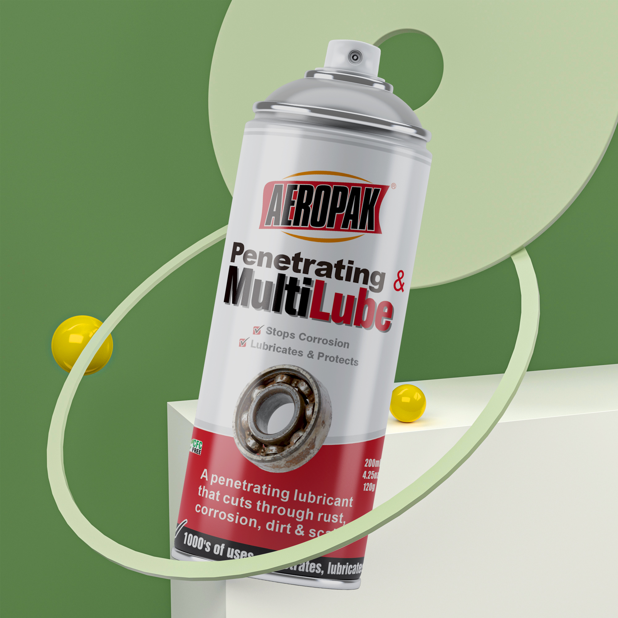 Aeropak 200ml Aerosol Penetrating Rust Loosener
