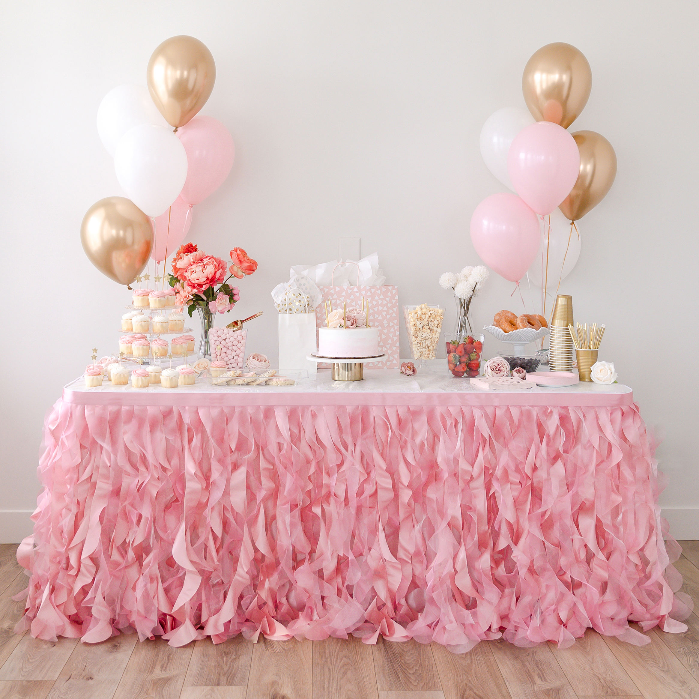 Pastel Tutu Table Skirts