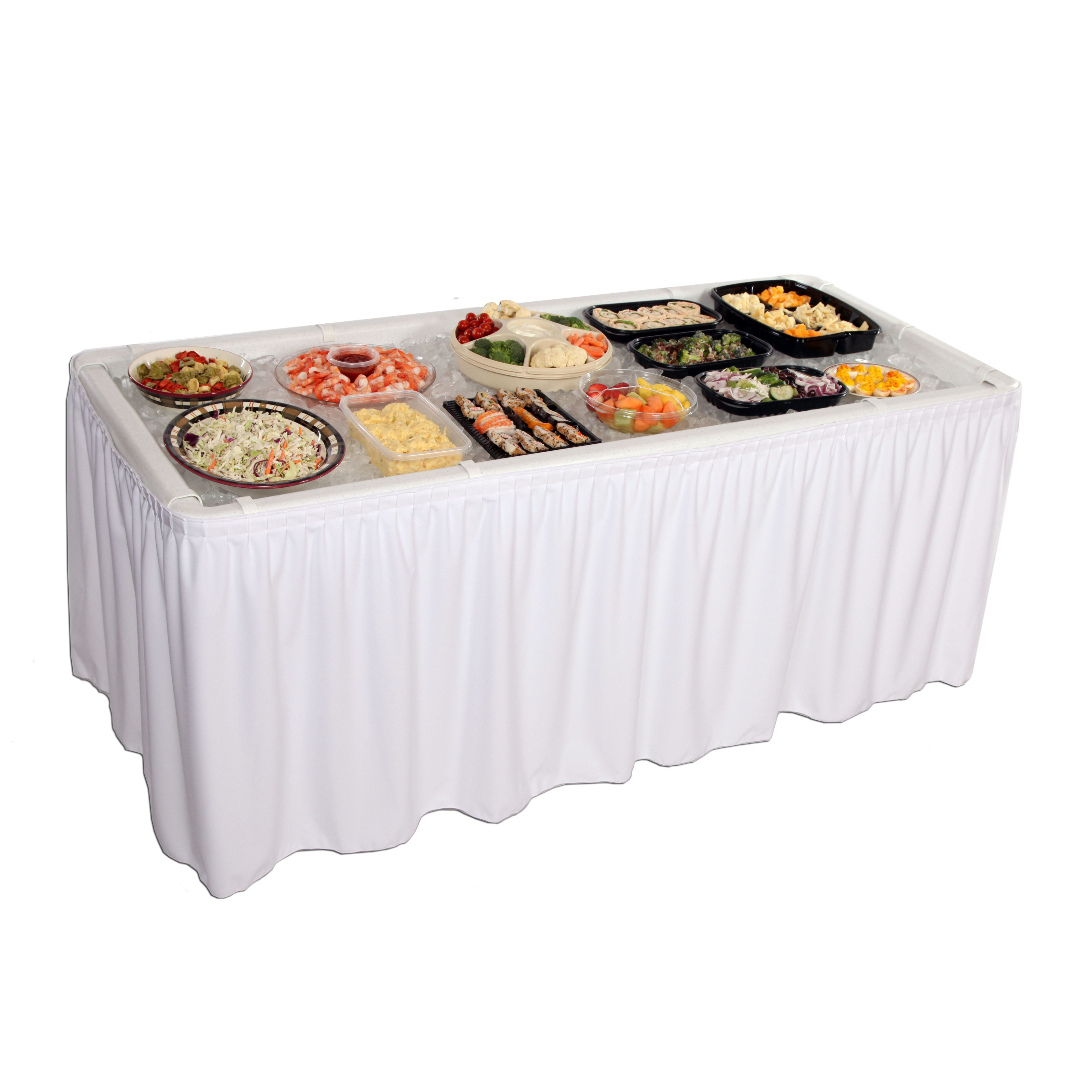 Spandex Ice Cooler Table Skirt