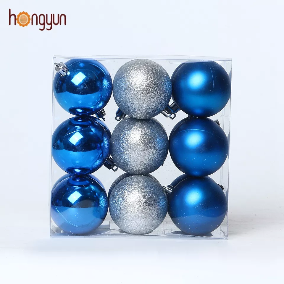 Christmas Tree Ornaments 6CM Plastic Christmas Ball