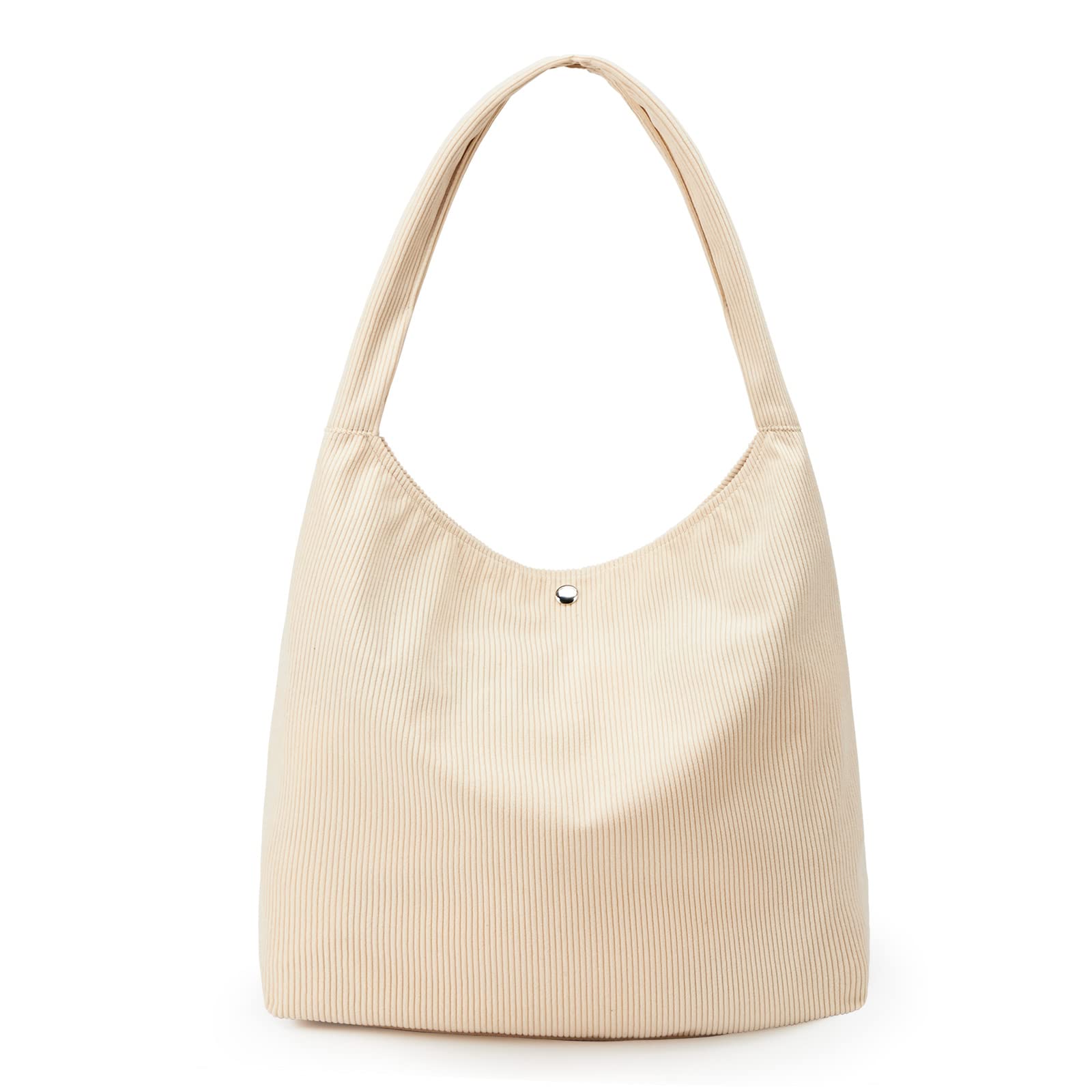 Corduroy Tote Bag Custom Inside Corduroy Shoulder Bag Tote Bag With Zipper Pocket