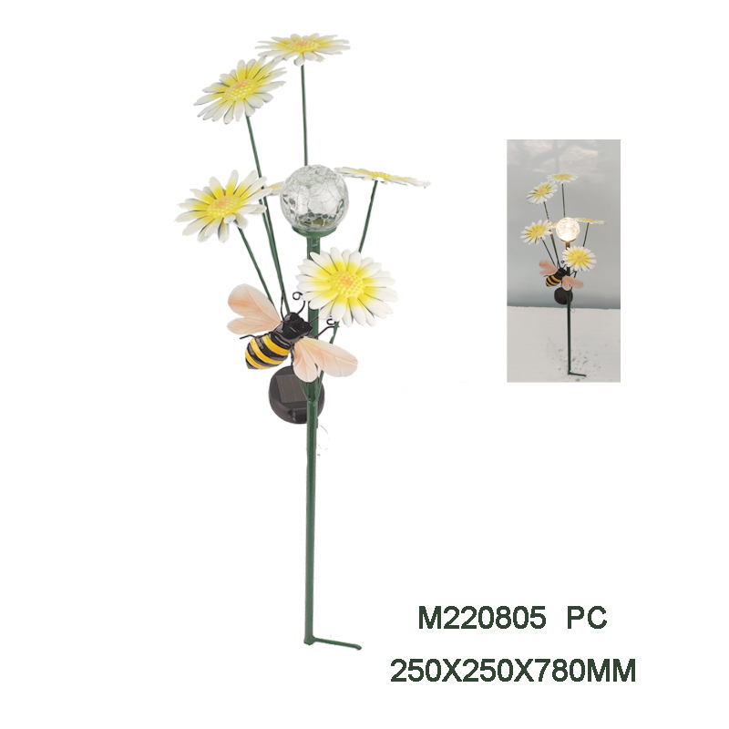 Bee solar stake