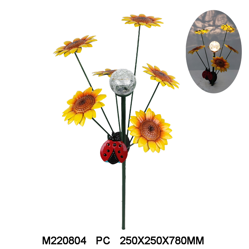 Beetle solar stake
