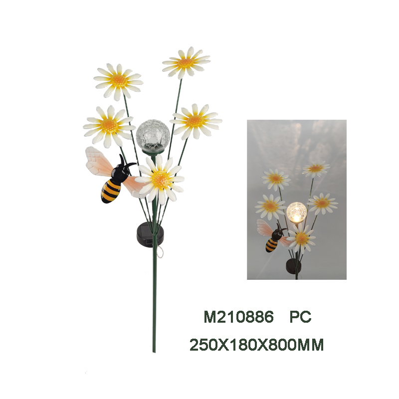 Bee solar stake