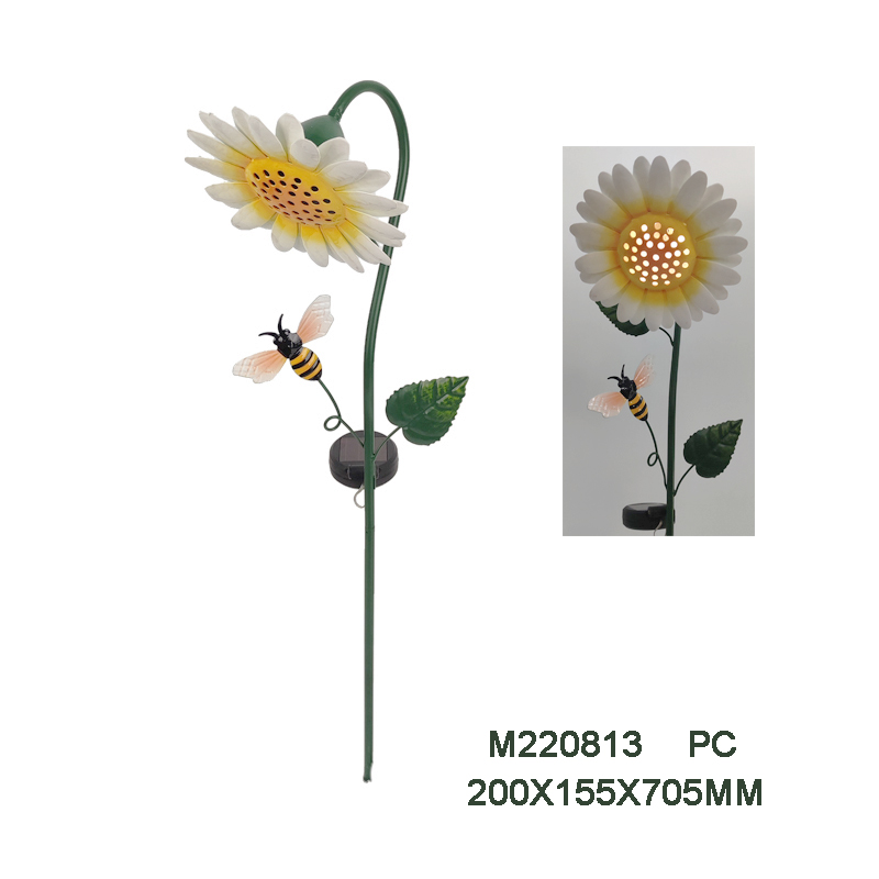 Bee solar stake