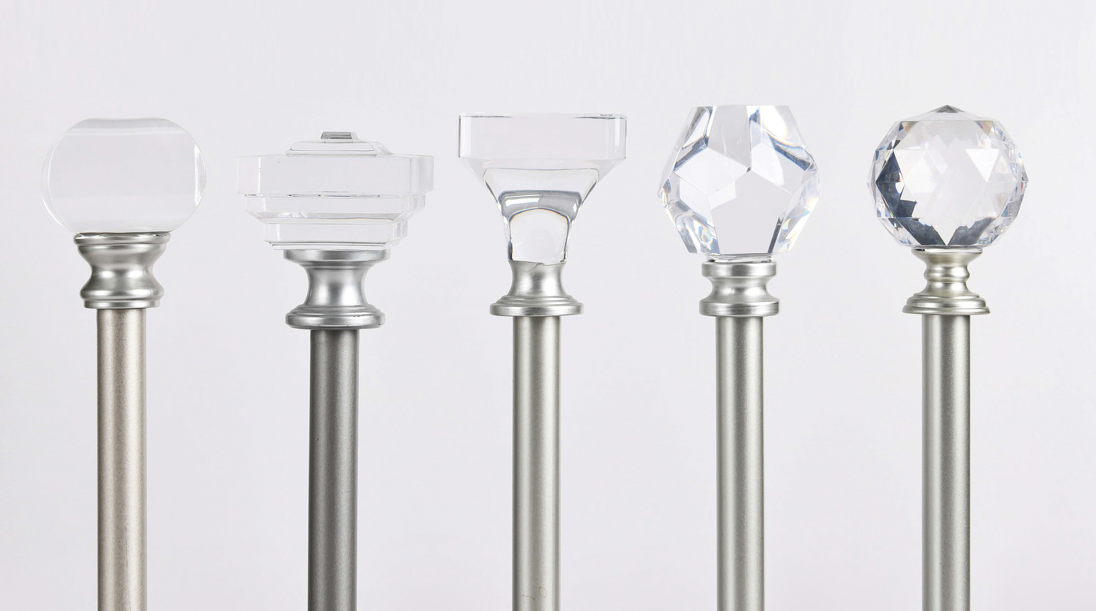 curtain finials