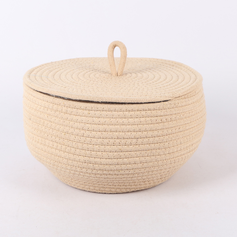 Cotton rope basket