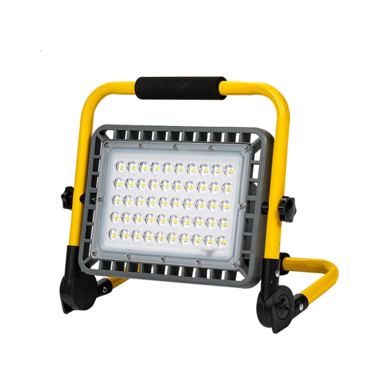 Emergency light aluminum lamp100W 200w 300w Outdoor battery portable rechargeable led work light