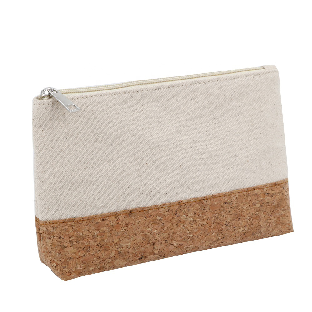 Selling Natural Cork School Pen Bag Cork Cosmetic Bag Cork Clutch Bag