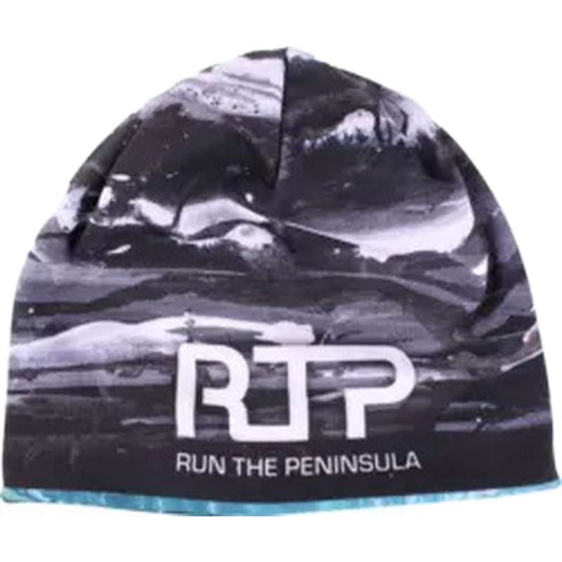 Running beanie with print logo light weight,quick dry for outdoor sports quc