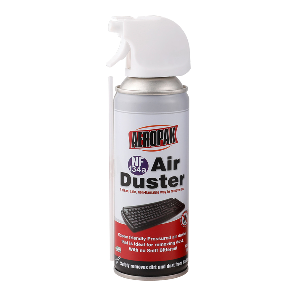 Aeropak 200ml Aerosol Dust Remover Air Gas Duster Cleaner Spray for Computer Keyboard