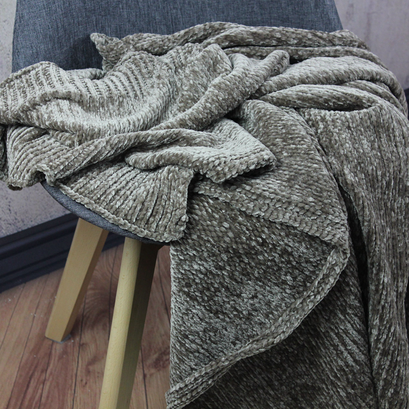 Knitted Soft Sofa Bed Throw Blanket