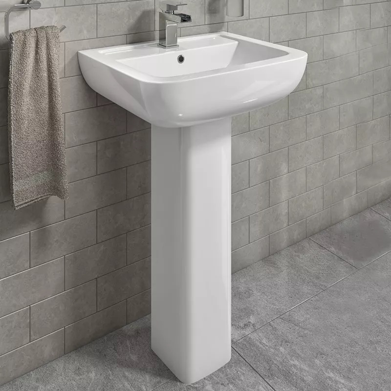 Lavabos ceramic hand wash basin with pedestal