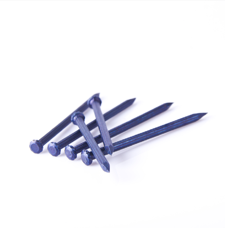 blue coated concrete nails