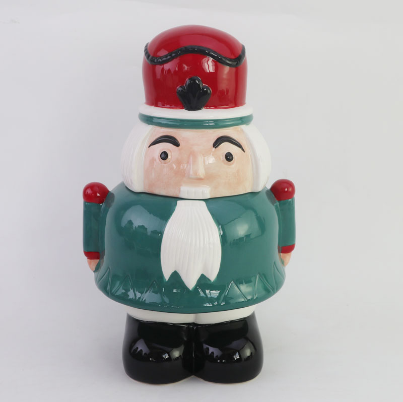 Nutcracker cookies jar